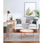 Mesa Aqua Centro Grande - Off White/cobre