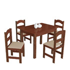 Mesa Arauna Com 4 Cadeiras Primavera