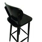 Mesa Área Gourmet Alta Redonda Preto City 3 Lugares