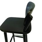 Mesa Área Gourmet Alta Redonda Preto Floral 3 Lugares