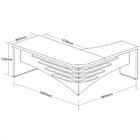 Mesa Artany Tamburato Diretor Lado Esquerdo