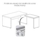 Mesa Artany Tamburato Para Apoio Preto