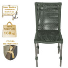 Mesa Ascoli 120 Cm Com 6 Cadeiras Cannes De Alumínio, Pintura