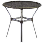 Mesa Ascoli Em Alumínio Com O Tampo Tramado Para Cozinha, Edí