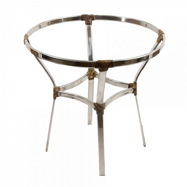 Mesa Ascoli Em Alumínio Para Varanda, Edícula, Piscina E Jard