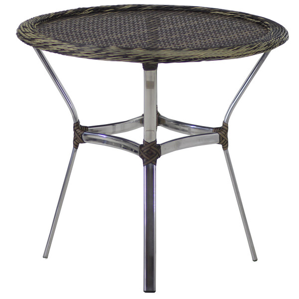 Mesa Ascoli Tampo Tramado Em Alumínio Para Cozinha, Edícula,