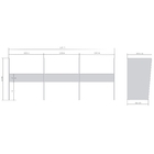 Mesa Atendimento Bariloche Iii Cinza