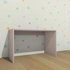 Mesa Atividade Estudo Infantil 100% Mdf Cor Rosa