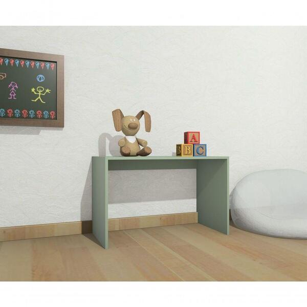 Mesa Atividade Estudo Infantil 100% Mdf Cor Verdejade