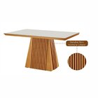 Mesa Áustria 1,20x0,80 4 Cadeiras Modernas Espresso Móveis Ca