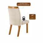 Mesa Áustria 1,20x0,80 4 Cadeiras Modernas Espresso Móveis Ca