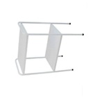 Mesa Auxiliar 90 X 50 X 80 Pintura Epoxi Com Ponteiras.