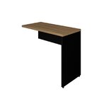 Mesa Auxiliar Direita/esquerda 90x45cm Pé Painel Tampo Com 30