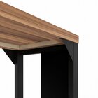 Mesa Auxiliar Direita/esquerda– Pé Quadro 90x45x73, 90cm Marr