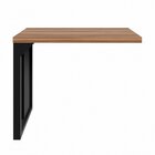 Mesa Auxiliar Direita/esquerda– Pé Quadro 90x45x73, 90cm Marr