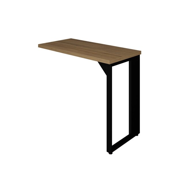 Mesa Auxiliar Direita Esquerda Pé Quadro 90cm Tampo Amadeirad