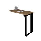 Mesa Auxiliar Direita Esquerda Pé Quadro 90cm Tampo Amadeirad