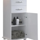 Mesa Auxiliar Para Cozinha Multiuso Branco Porta Bebedouro