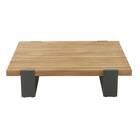 MESA BAIXA GRIFFIN 5P ALU FSC BEGE NATE