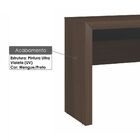 Mesa Balcão Escritório Para Notebook Com 1 Gaveta - Wengue/pr