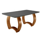 Mesa Bali 180 Canto Copo Com Vidro