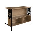 Mesa Bancada Gourmet Estilo Industrial 127cm Preto/mel