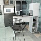 Mesa Bancada Gourmet Para Cozinha 1 Porta 4 Nichos Bac 2000 B