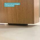 Mesa Bancada Ilha Para Cozinha Miami Carraro Branco