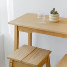 Mesa Bancada Moema Em Madeira Mel - Mel