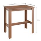 Mesa Bancada Para Cozinha 4 Lugares Móveis Canção