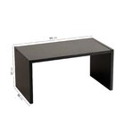 Mesa Bandeja Antúrio Cabecasa Madeiraoriginals Preto