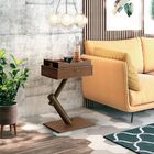 Mesa Bar Aparador Com Bandeja Drink Naturale - Edn Móveis