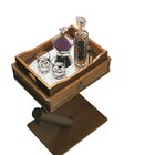 Mesa Bar Aparador Com Bandeja Drink Naturale - Edn Móveis