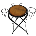 Mesa Bar Em Madeira De Demolição