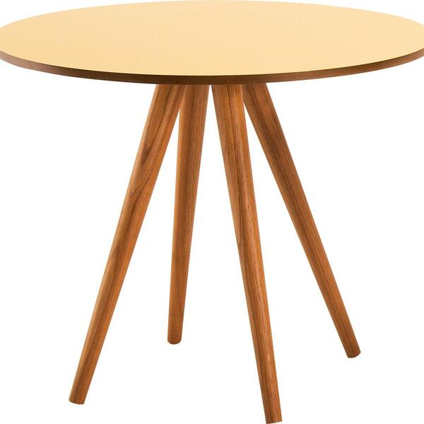 Mesa Baralho Redonda Pinus 76x90