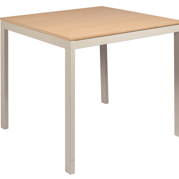 Mesa Barcelona Tramontina Em Multilaminado Natural 80x80 Cm