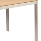 Mesa Barcelona Tramontina Em Multilaminado Natural 80x80 Cm