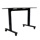 Mesa Basculante Para Escritório E Home Office Salerno Cinza