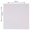 Mesa Beta 77,50 Cm (altura) Com Tampo Em Mdp Quadrado 60 Cm B