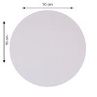 Mesa Beta Big em Inox 75 cm (Altura) com Disco Redondo com Ta