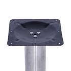 Mesa Beta Big Inox 75 Cm (alt) Disco Redondo Tampo Mdp Redond