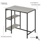 Mesa Bistrô 100x60x92cm C/02banquetas Tub