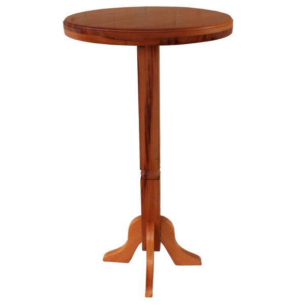 Mesa Bistrô 60x60 Cm Em Madeira Maciça - Natural