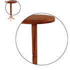 Mesa Bistrô 60x60 Cm Em Madeira Maciça - Natural