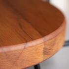 Mesa Bistrô Alta Para Cozinha Estilo Industrial Aura D09 Pero