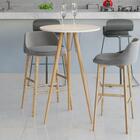 Mesa Bistrô Alta Retrô Multimóveis Cr50024 Branco