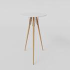 Mesa Bistrô Alta Retrô Multimóveis Cr50024 Branco