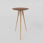 Mesa Bistrô Alta Retrô Multimóveis Cr50024 Bronzo