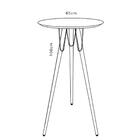 Mesa Bistrô Alta Retrô Multimóveis Cr50024 Bronzo