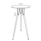 Mesa Bistrô Alta Retrô Multimóveis Cr50024 Off White